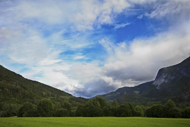 Dolina, Norwegia.