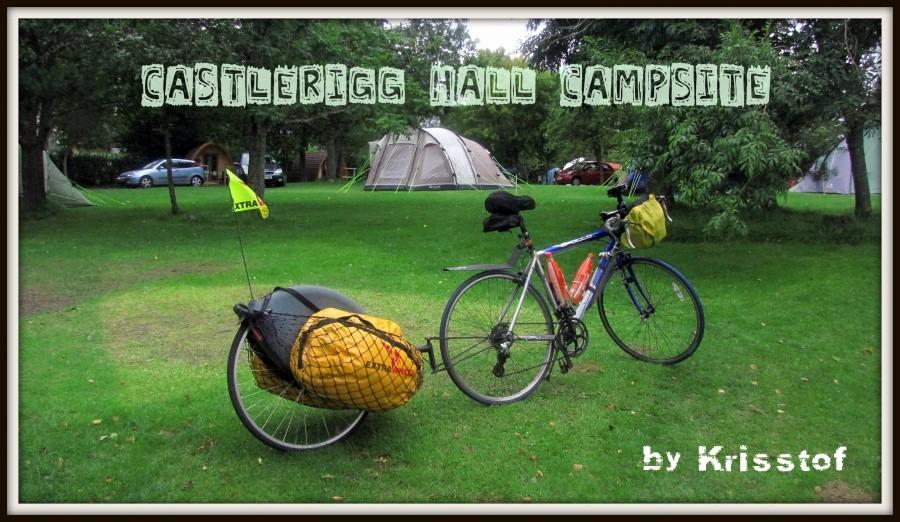 Castlerigg Hall campsite, Keswick, Lake District, Cumbria, UK