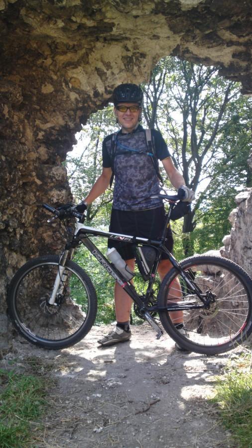 Tomek i jego maszyna w ruinach - SLX już był przetarty