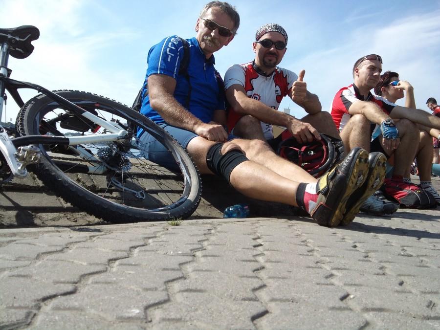 Malta 4.09.2011 Jacek i ja w roli kibica ...