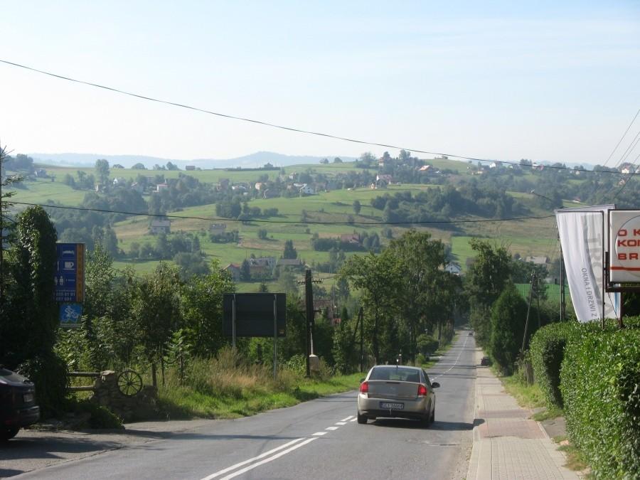 Zjazd z widoczkiem