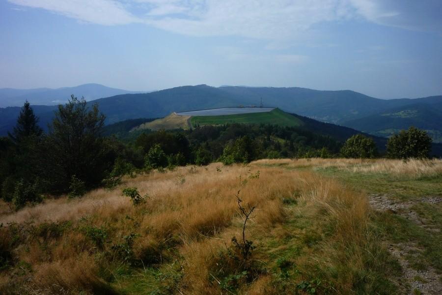 Widok z Kiczery na Żar
