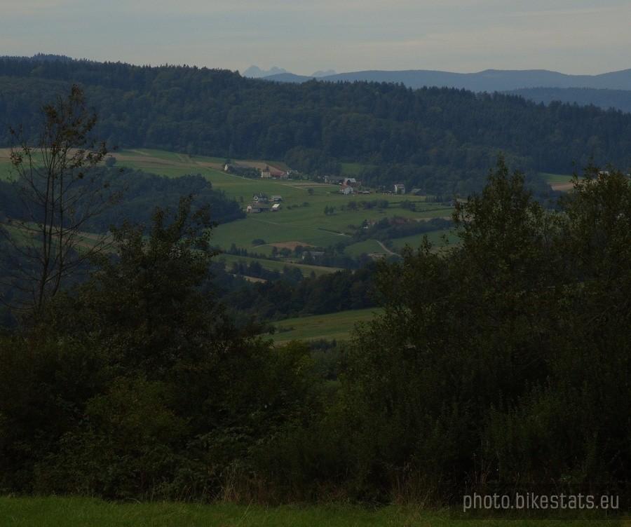 Tatry Wysokie widocne z Bielanki