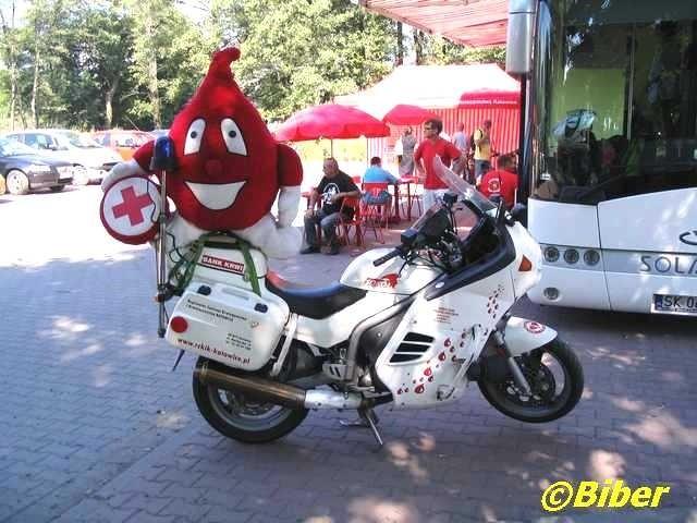 Motocykl Banku Krwi