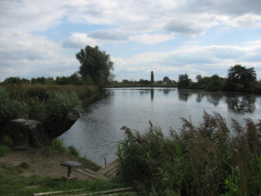 Jezioro pod Morgami - widok w kierunku płd.