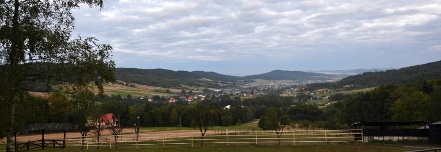 Panorama okolic Iwkowej