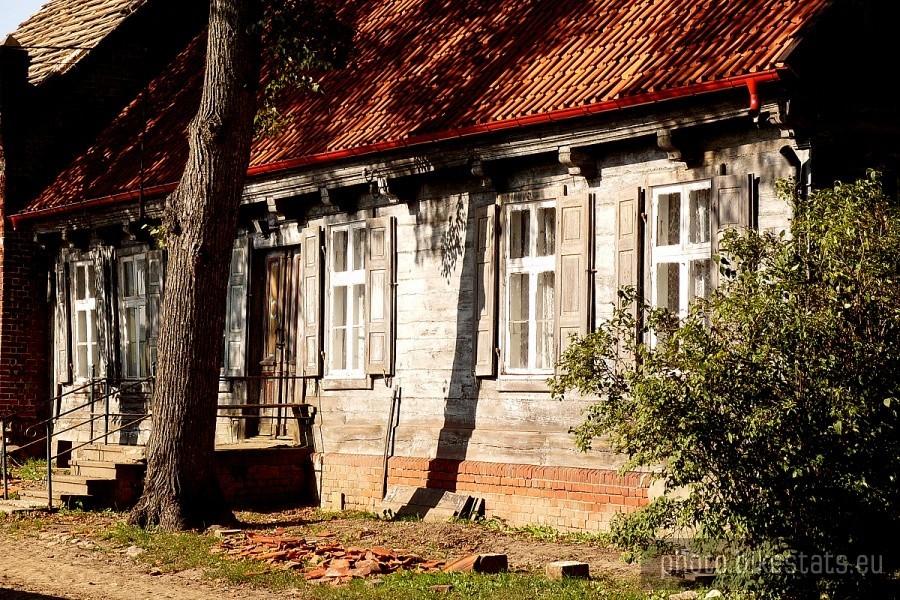 Żuławskie zabudowy – miejscowość Starynia.