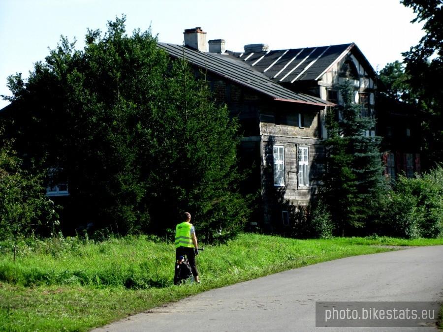 Żuławskie zabudowy – miejscowość Tropiszewo.