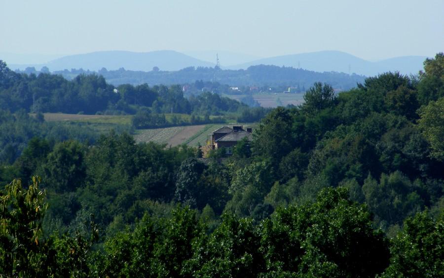 I widoki na Beskid Niski