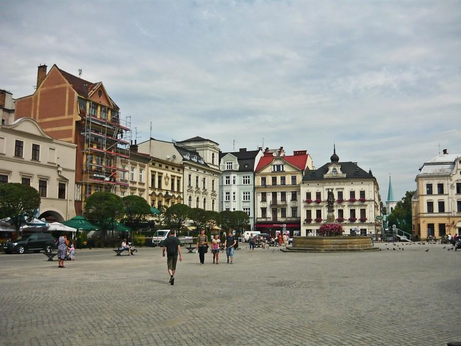 Cieszyn - rynek miasta