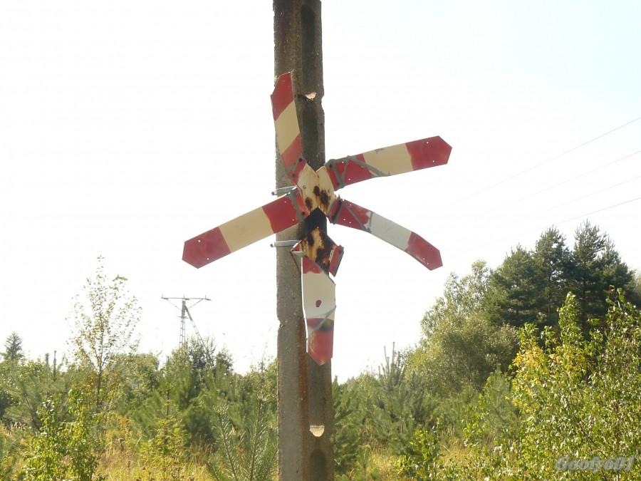 Pięcioramienna gwiazda Św. Andrzeja - symbol Polskich Kolei :P