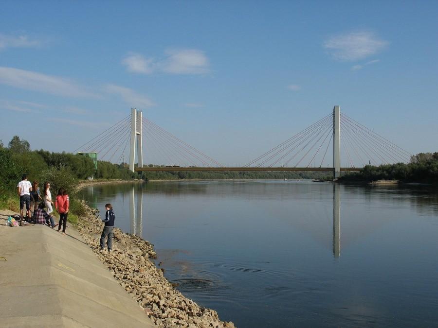 Widok na Most Siekierkowski
