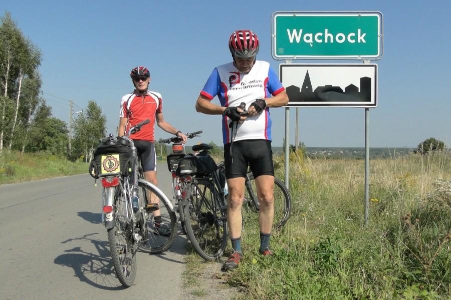 Z Januszem u bram Wąchocka