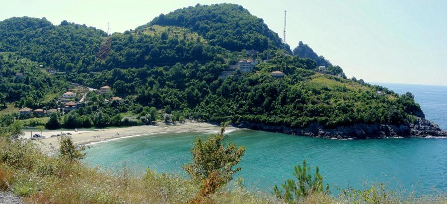 Taka sobie mała panoramka zatoki Morza Czarnego