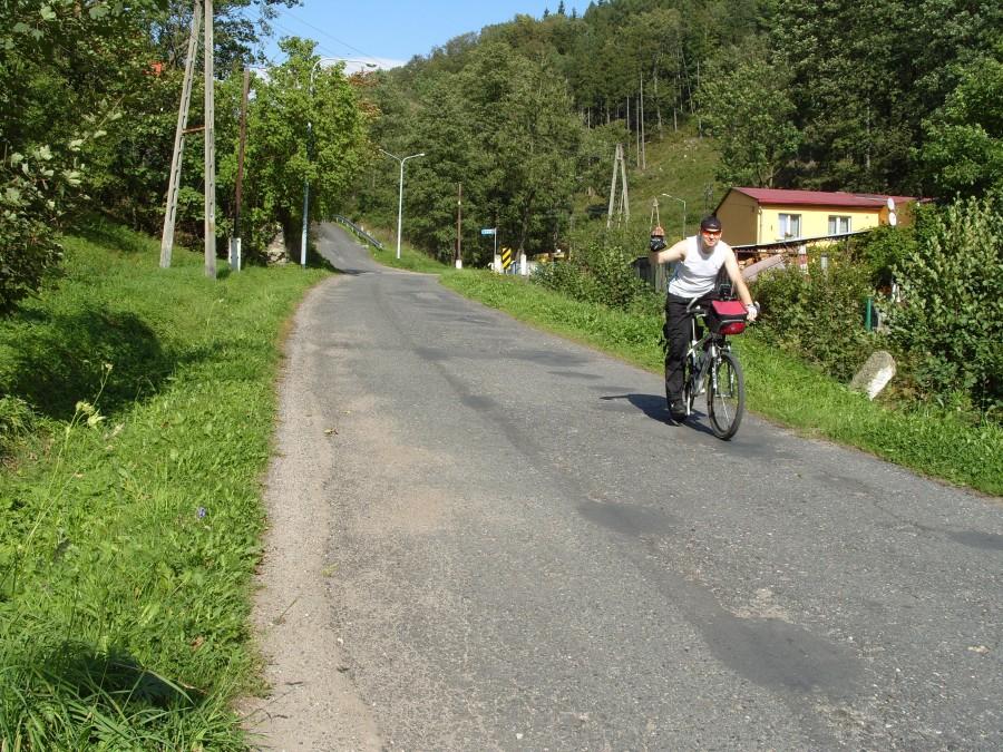 Powitanie Innych rowerzystów.
