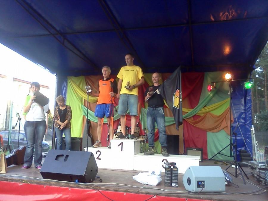 Pudło - I Maraton NW w Blachowni 2011