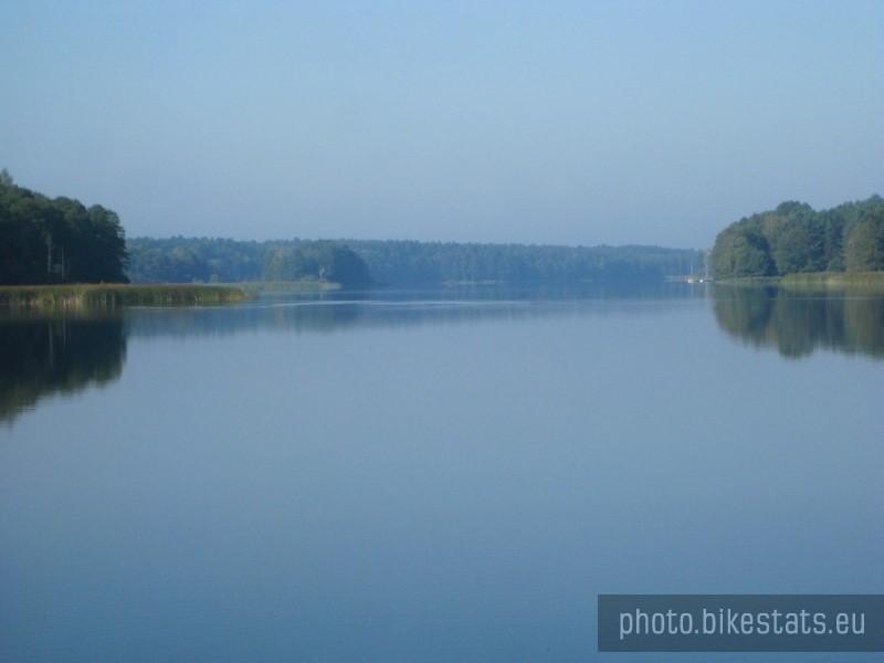 Jezioro Stęszewskie - widok z Eko-Plaży.