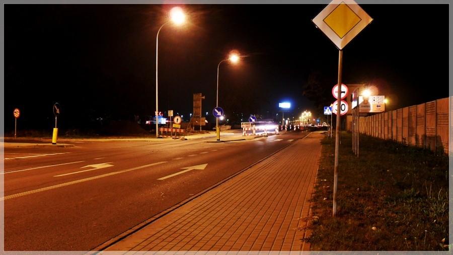 Dęblińska nocą