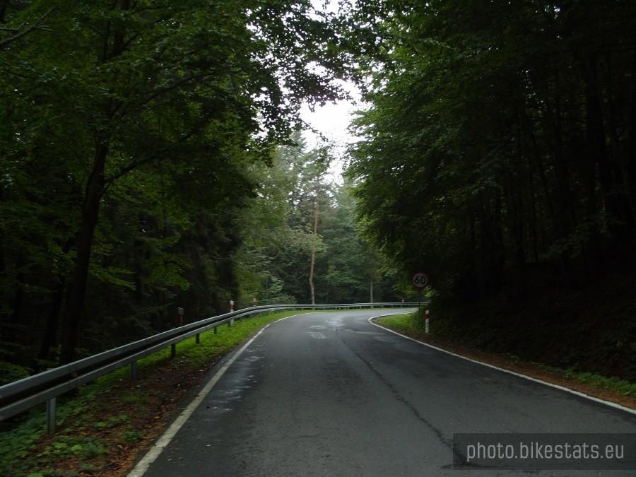 podjazd na Przełęcz Małastowską