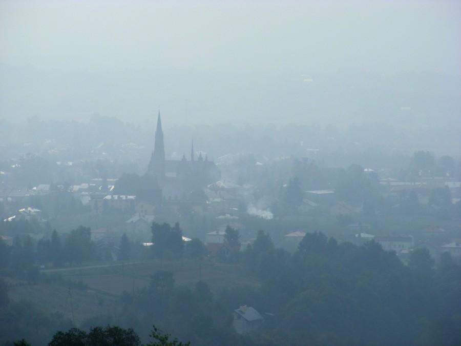Zamglona Korczyna z Prządek