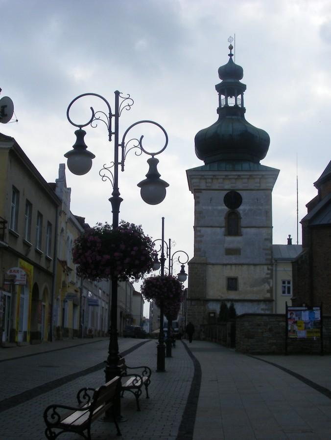 Uliczka w Krośnie