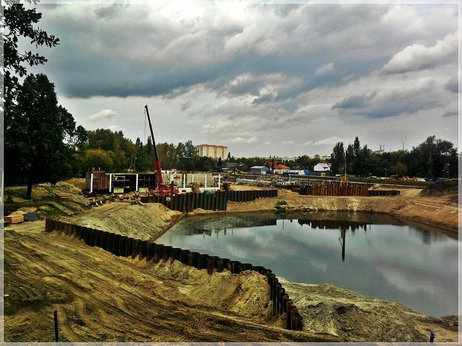 Nowy port w mieście portowym Puławy