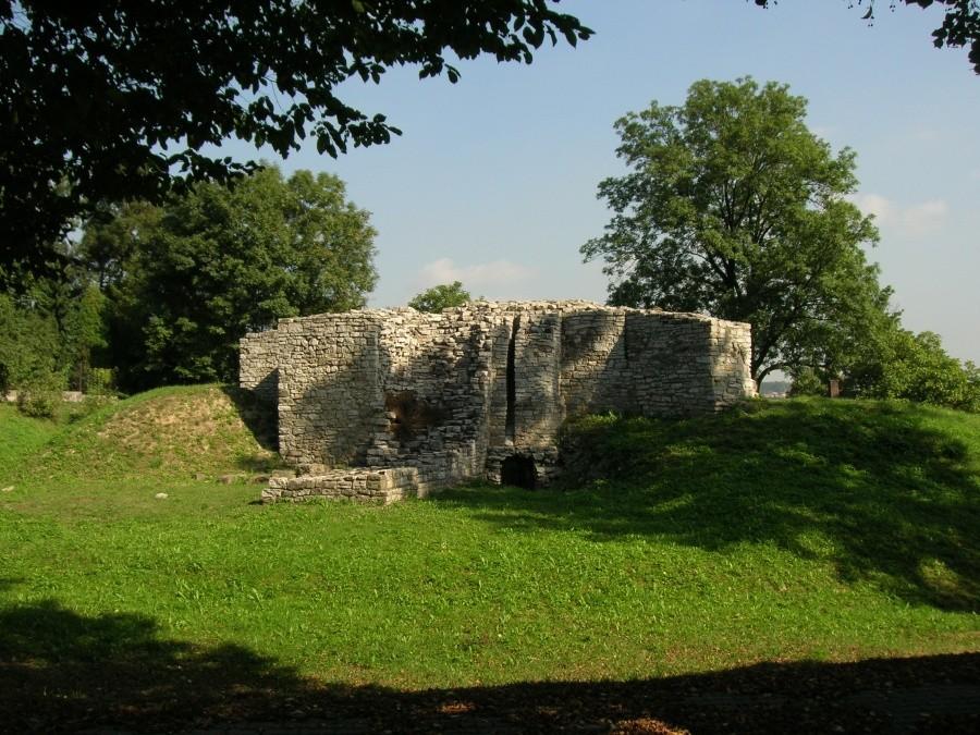 ruiny sławkowskiego zamku