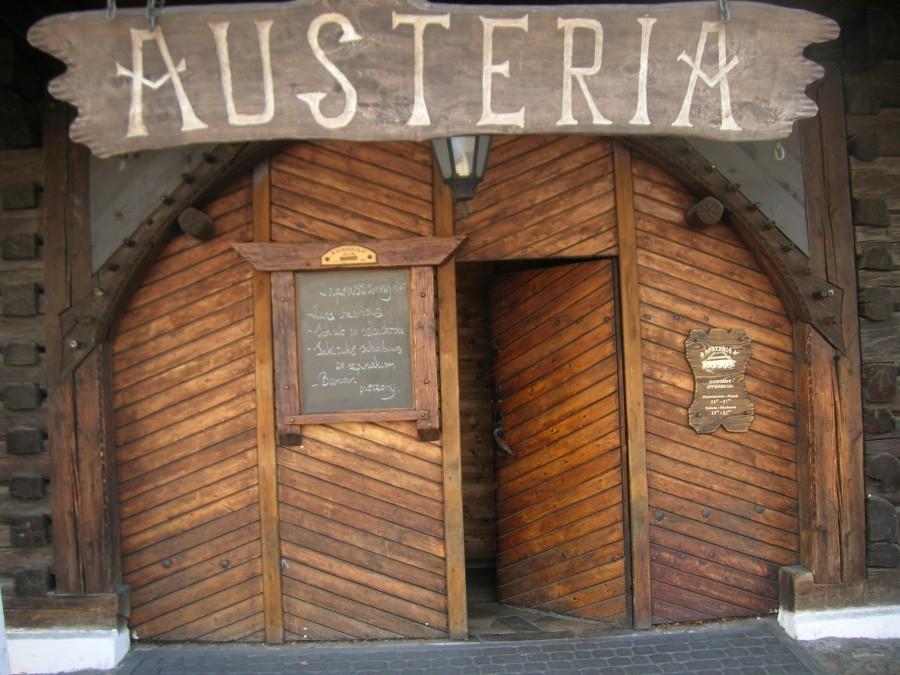 restauracja "Austeria" w Sławkowie