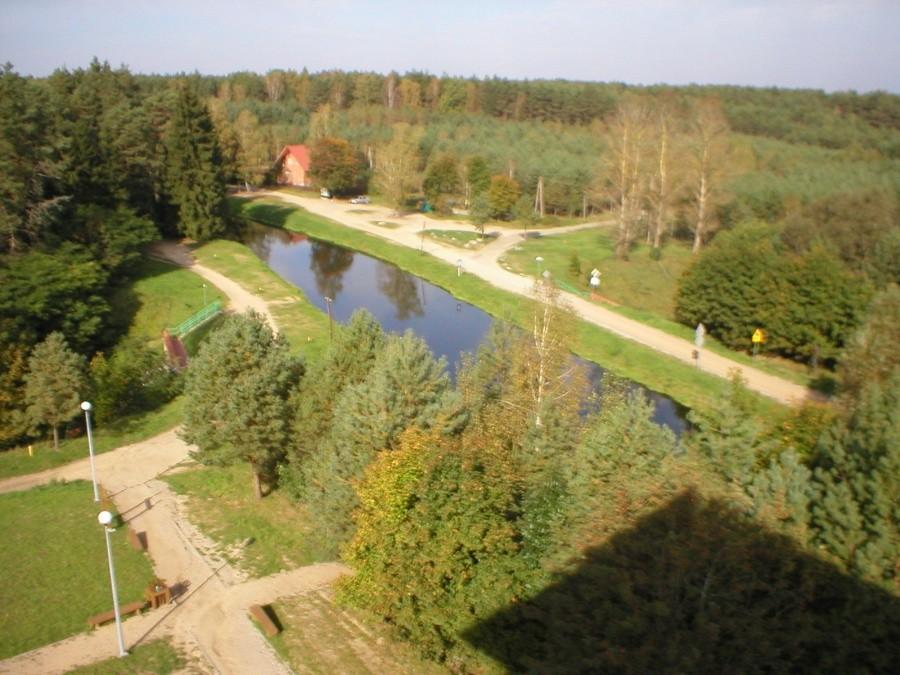 I WIDOK Z NIEJ NA WIELKI KANAŁ BRDY