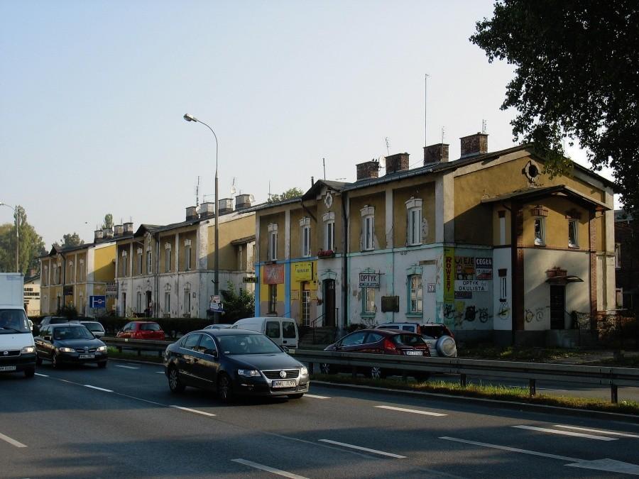 Marki - budynki osiedla robotniczego Briggsów