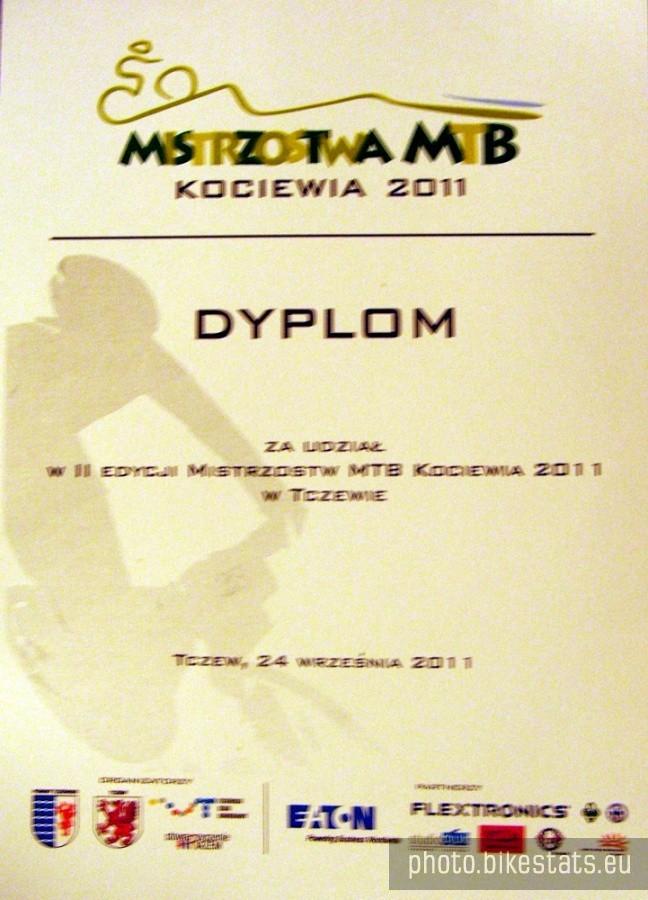 II EDYCJA MISTRZOSTW MTB KOCIEWIA 2011 W TCZEWIE