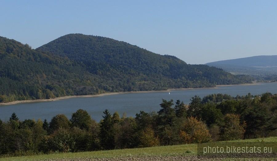 Kopa - górka nad jeziorem