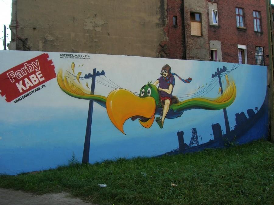 mural na Rozbarku