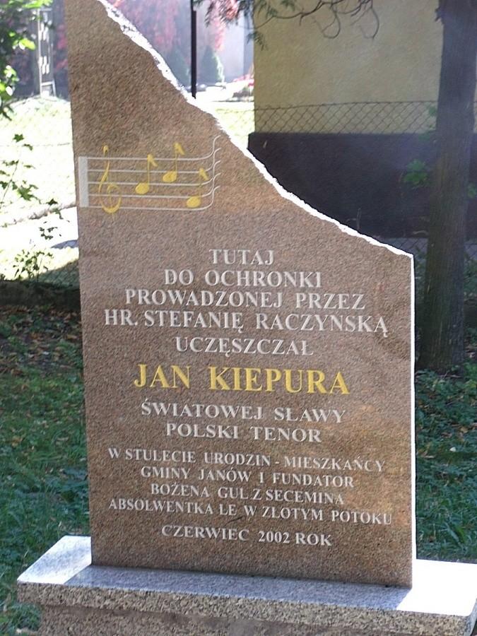Tu uczył się Jan Kiepura