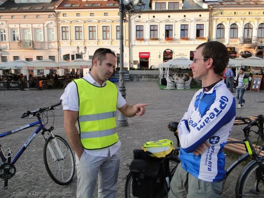 Przed masą.