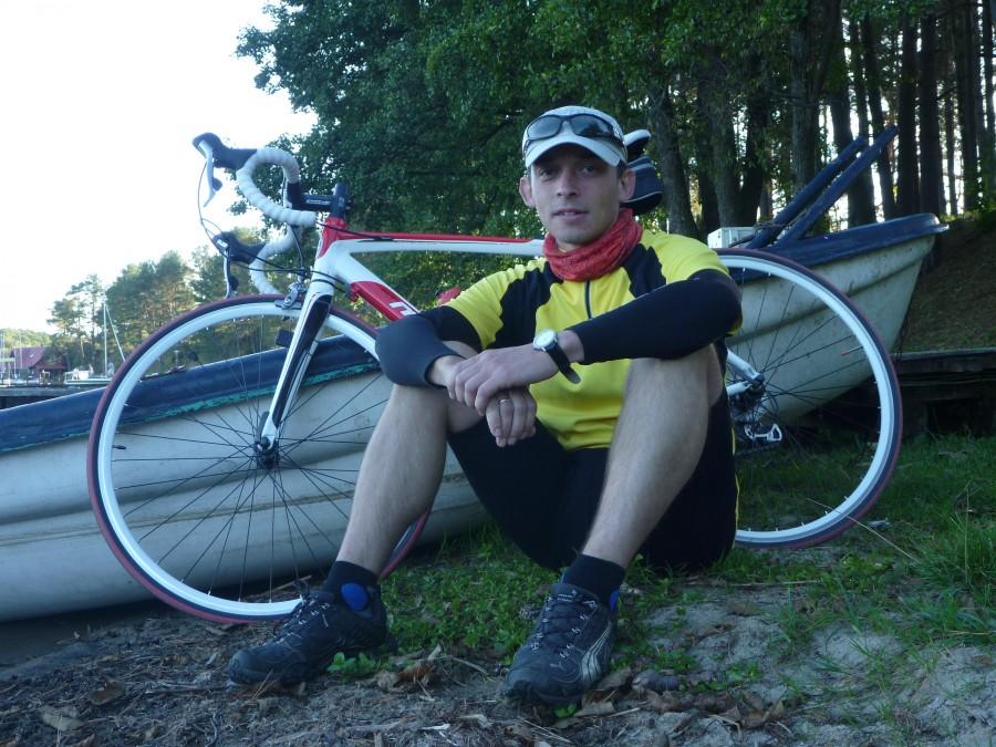 O to ja. Nie przypuszczałem, że w tym roku będę jeszcze na Mazurach.