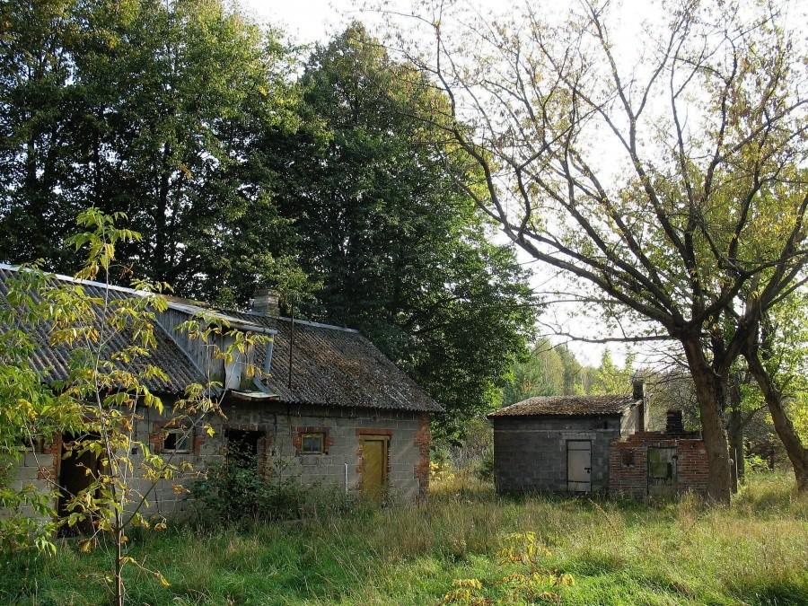 Ojrzanów - opuszczona zagroda