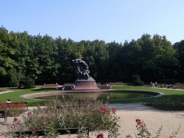 Pomnik Chopina w Łazienkach