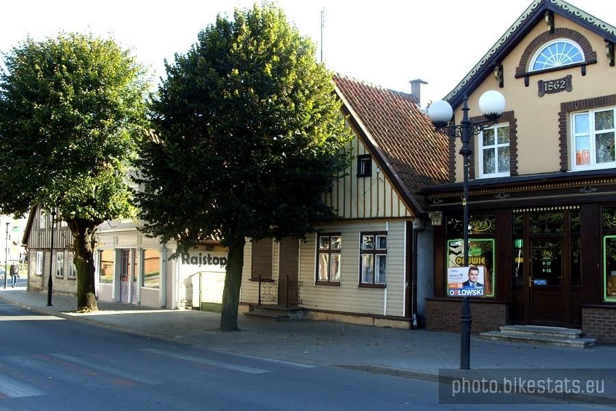Centrum w Nowym Dworze Gdańskim.