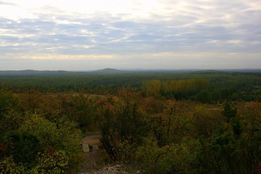 Widok w stronę Olsztyna.