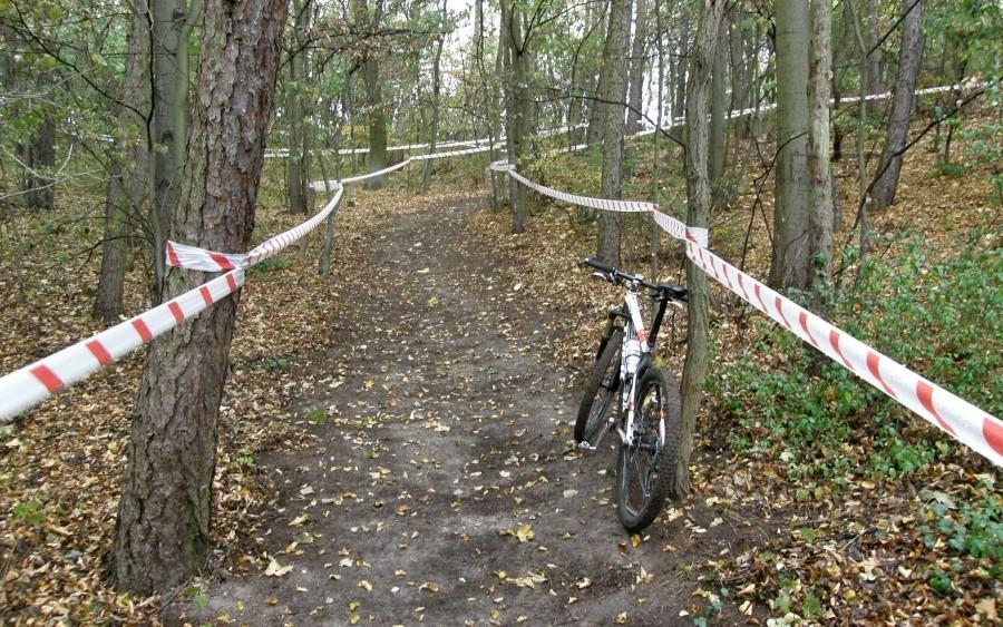 Zaliczyłem również rundkę XC w Wielspinie :)