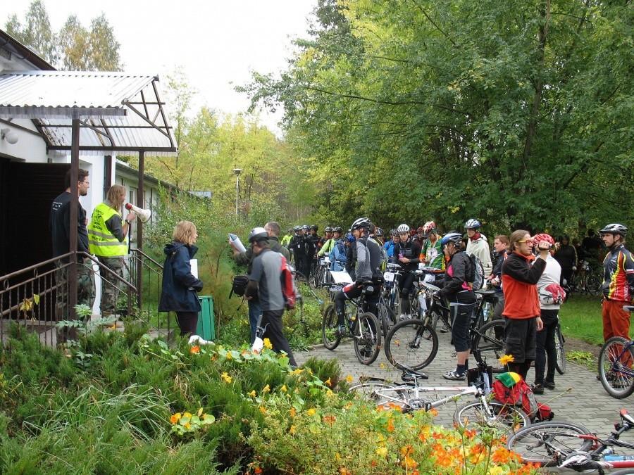 Łucznica - MTBO, odprawa przed startem