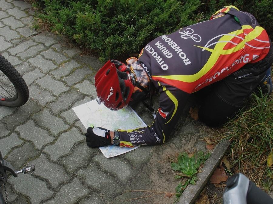 Łucznica - MTBO, planowanie trasy