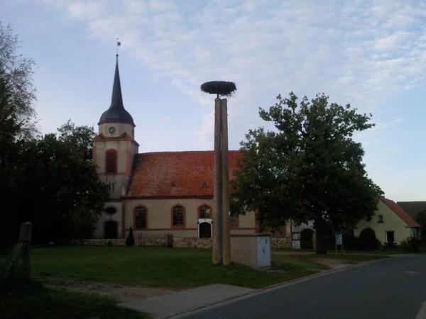 Barokowy kościół z XV/XVI w. w Mewegen