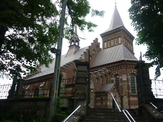 Neoromański kościół Najświętszej Maryi Panny Wniebowziętej w Bruśniku