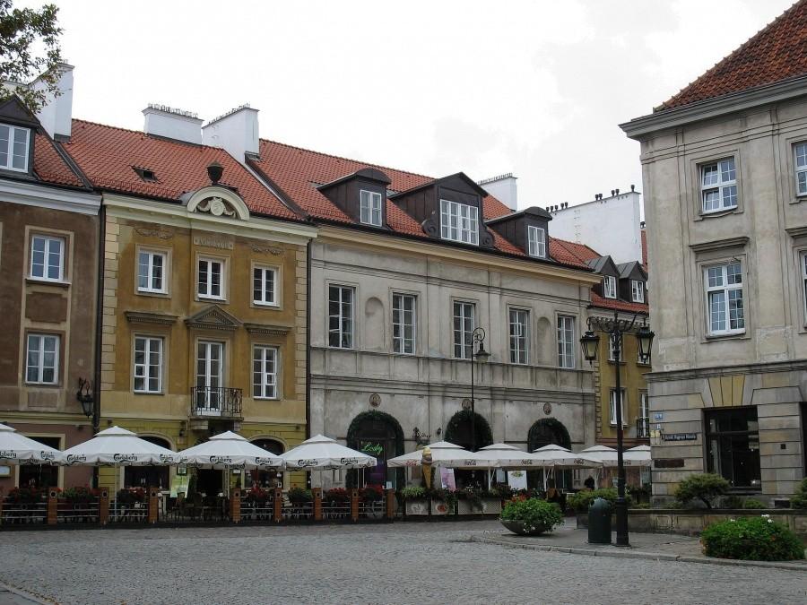 Kamieniczki przy Rynku Nowego Miasta
