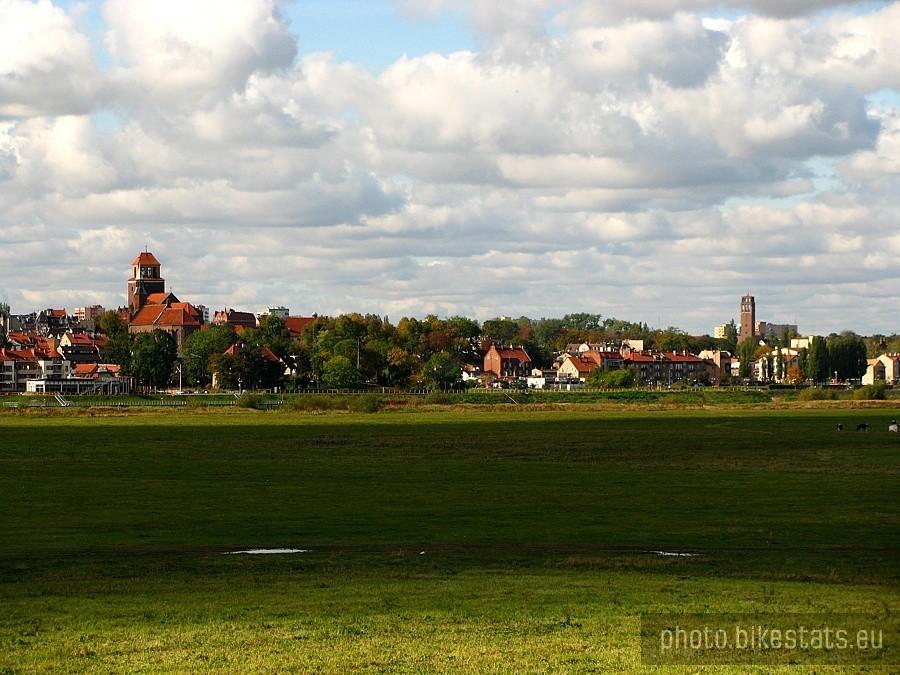 Panorama Tczewa.