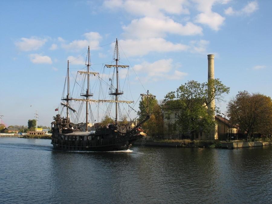 Gdańsk - galeon Czarna Perła