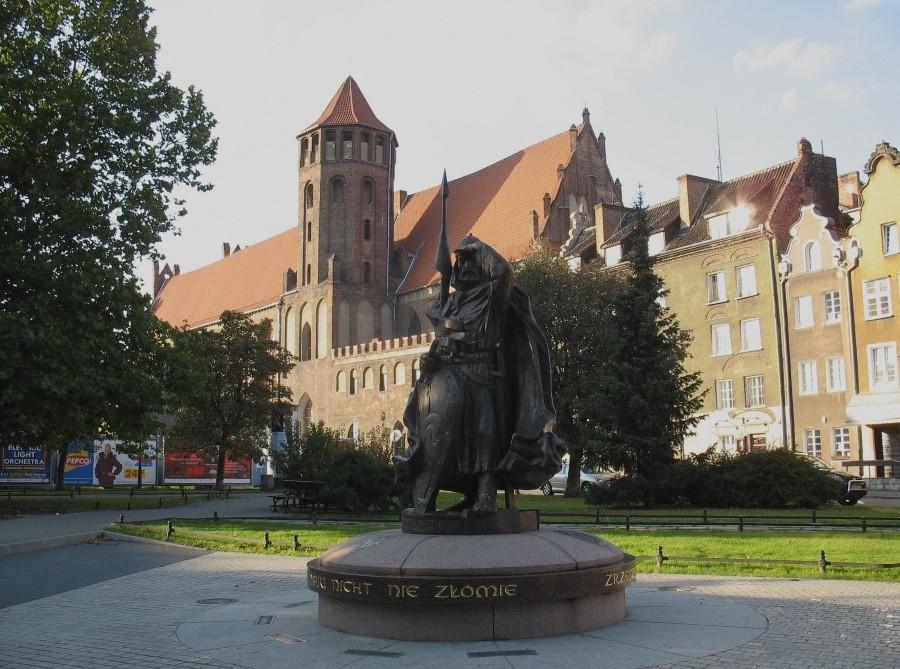 Gdańsk - pomnik Świętopełka II Wielkiego