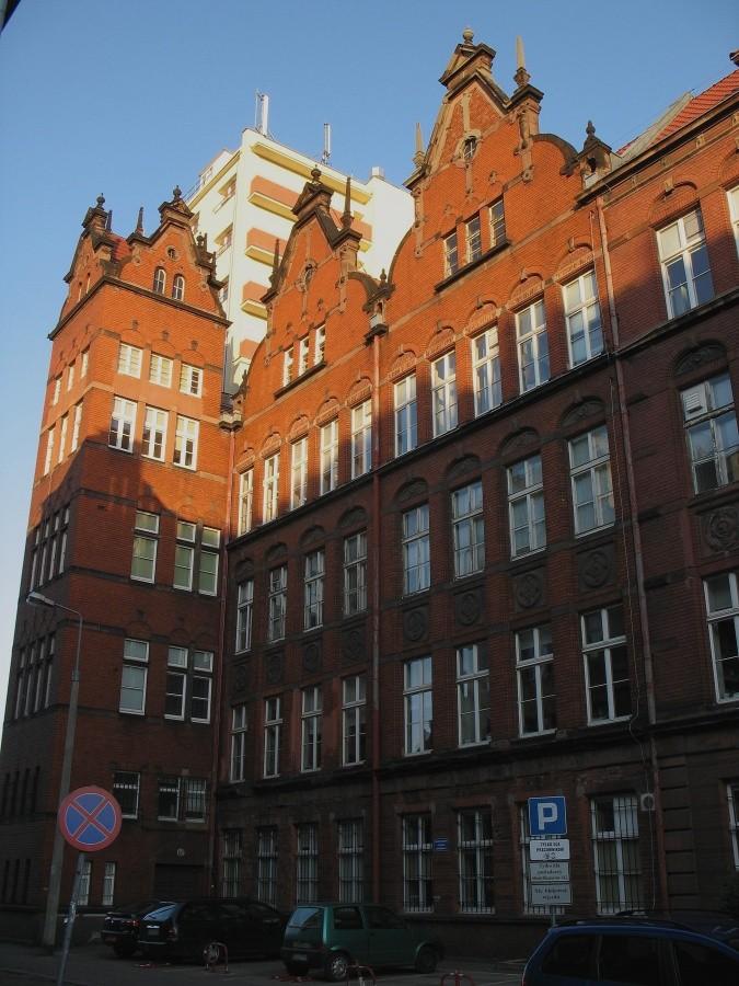 Gdańsk - Viktoriaschule na ul. Kładki
